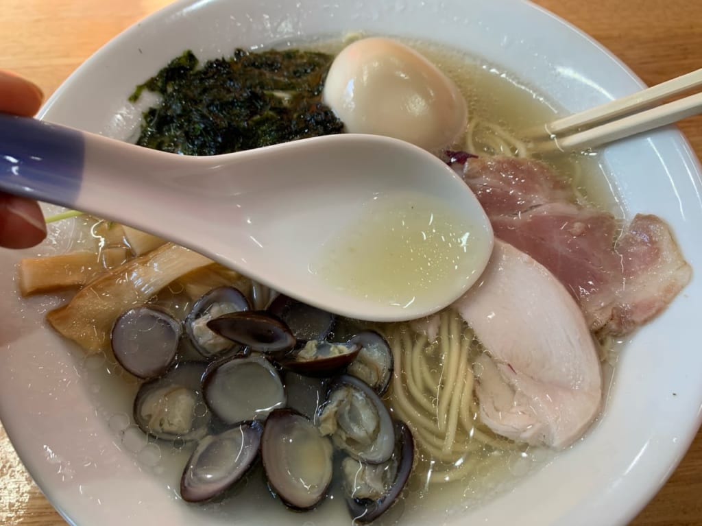 しじみ中華蕎麦イツ花　小山市　小山のラーメン