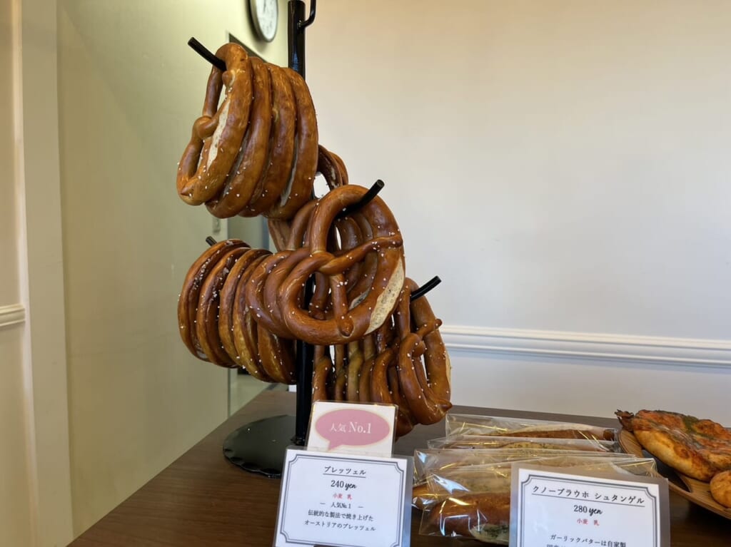 BÄCKEREI TAGAMI人気ナンバーワンのプレッツェル