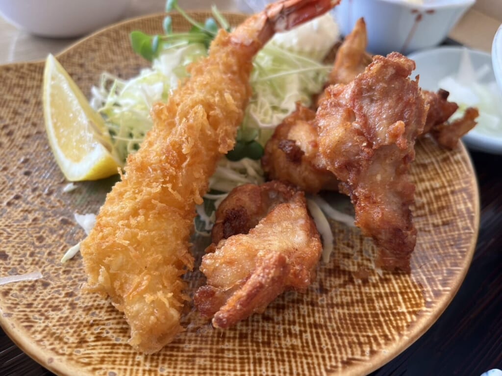 みた食堂、レディース定食。