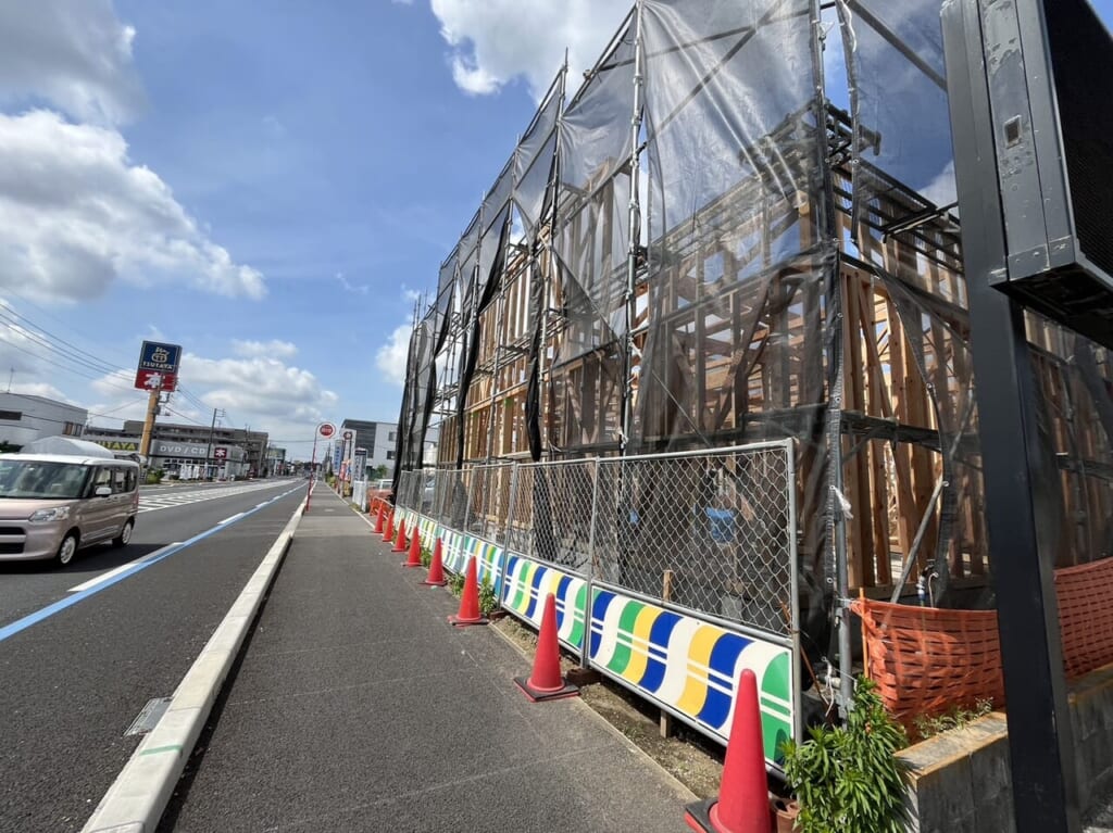 がってん寿司小山店オープン予定地