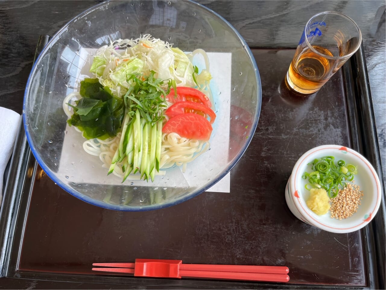 くぼ多サラダうどん