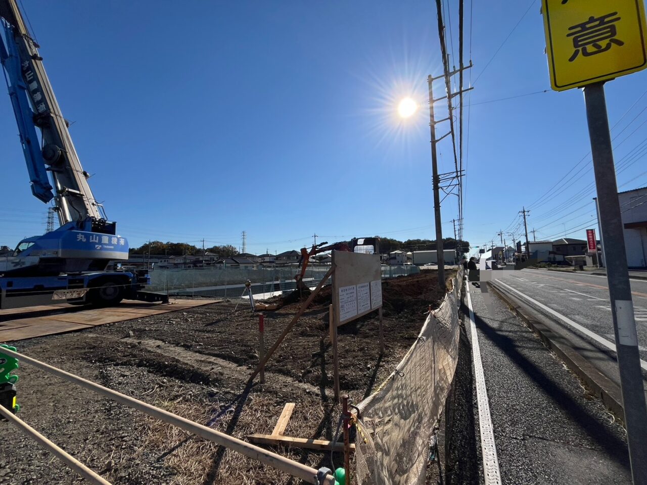 カワチが建設予定の場所