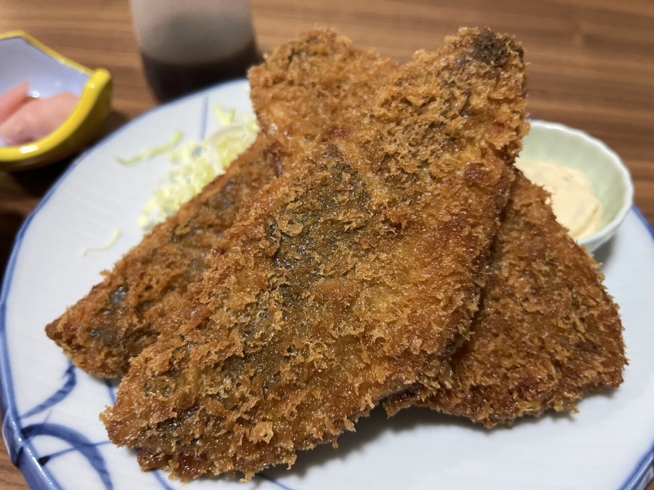 sakanabaseのアジフライ定食