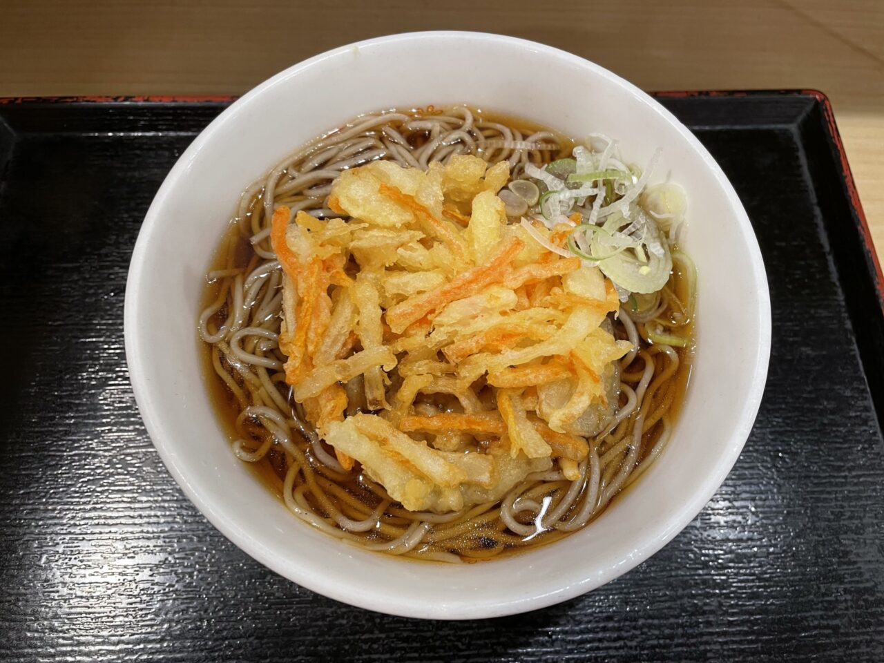 天ぷらそば