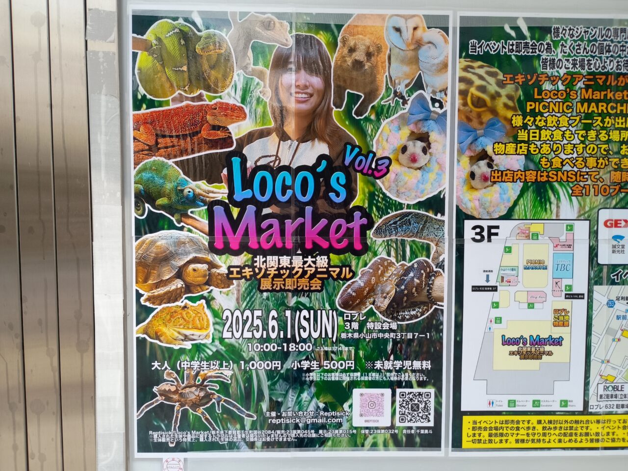 Loco's Marketとピクニックマルシェが6月1日開催
