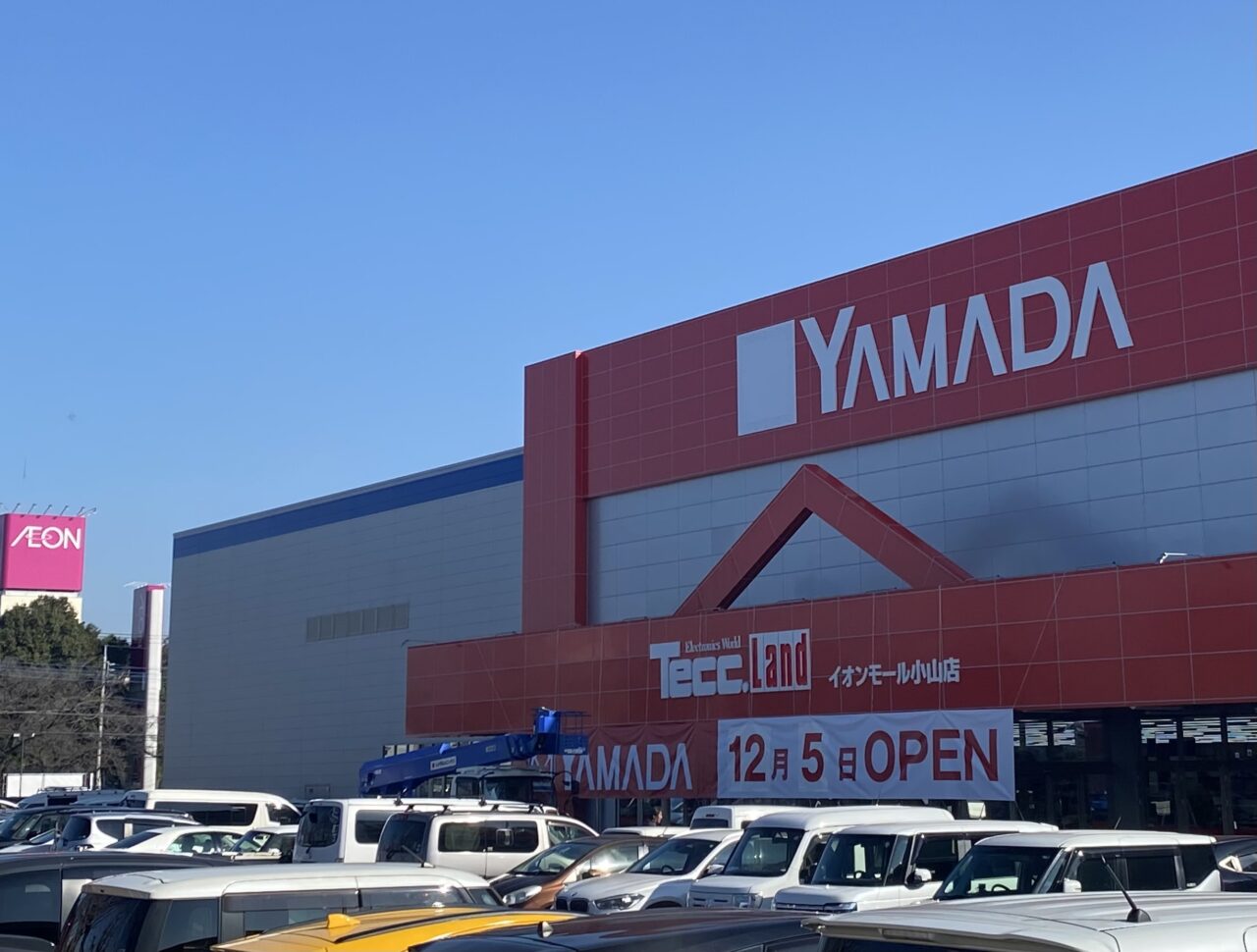 ヤマダデンキ テックランドイオンモール小山店