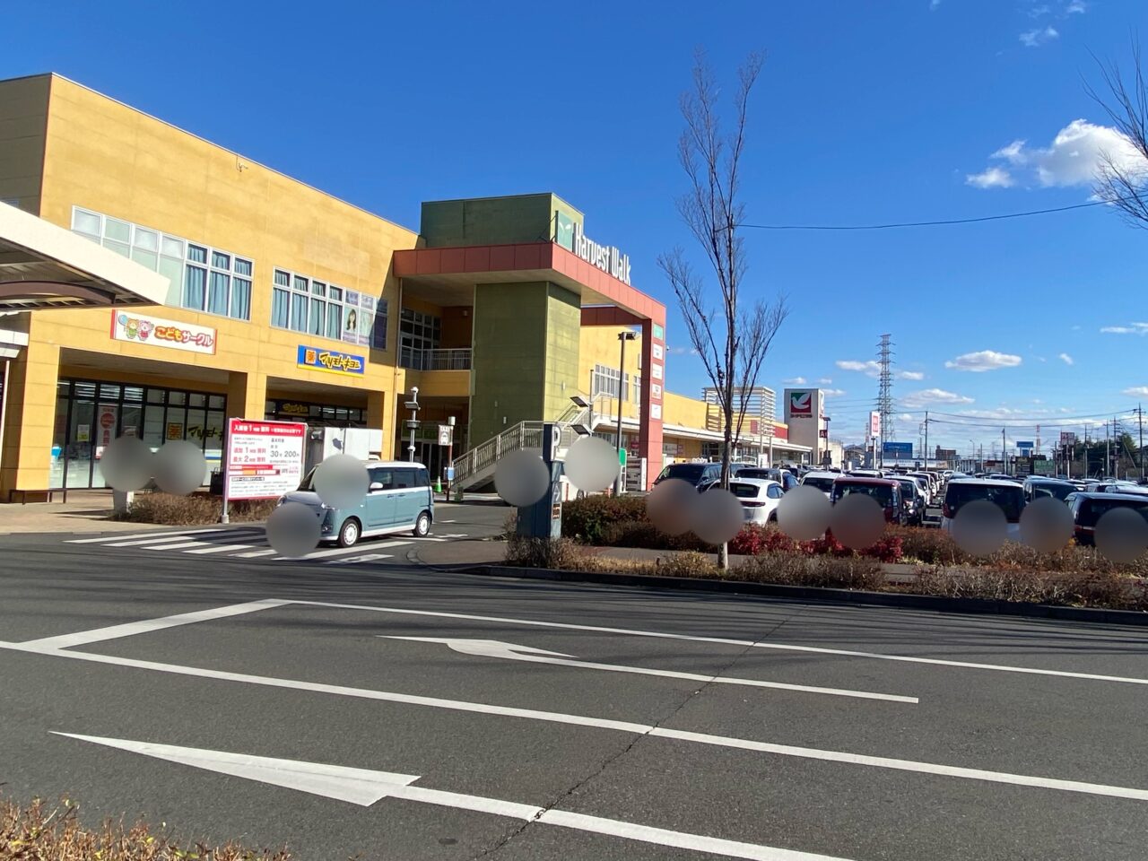 ハーヴェストウォーク駐車場