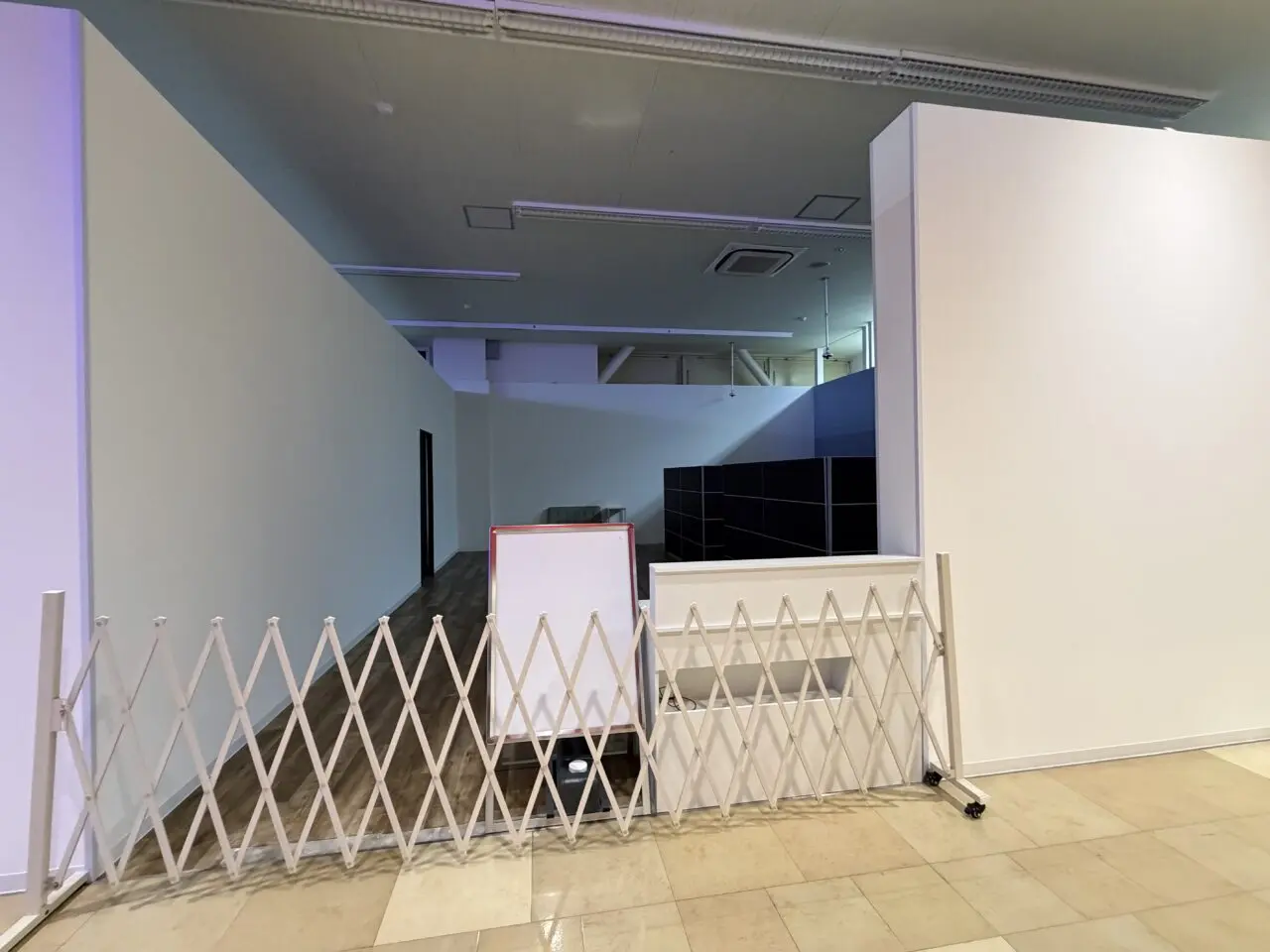 おたからやおやまゆうえんハーヴェストウォーク店ができる場所の様子