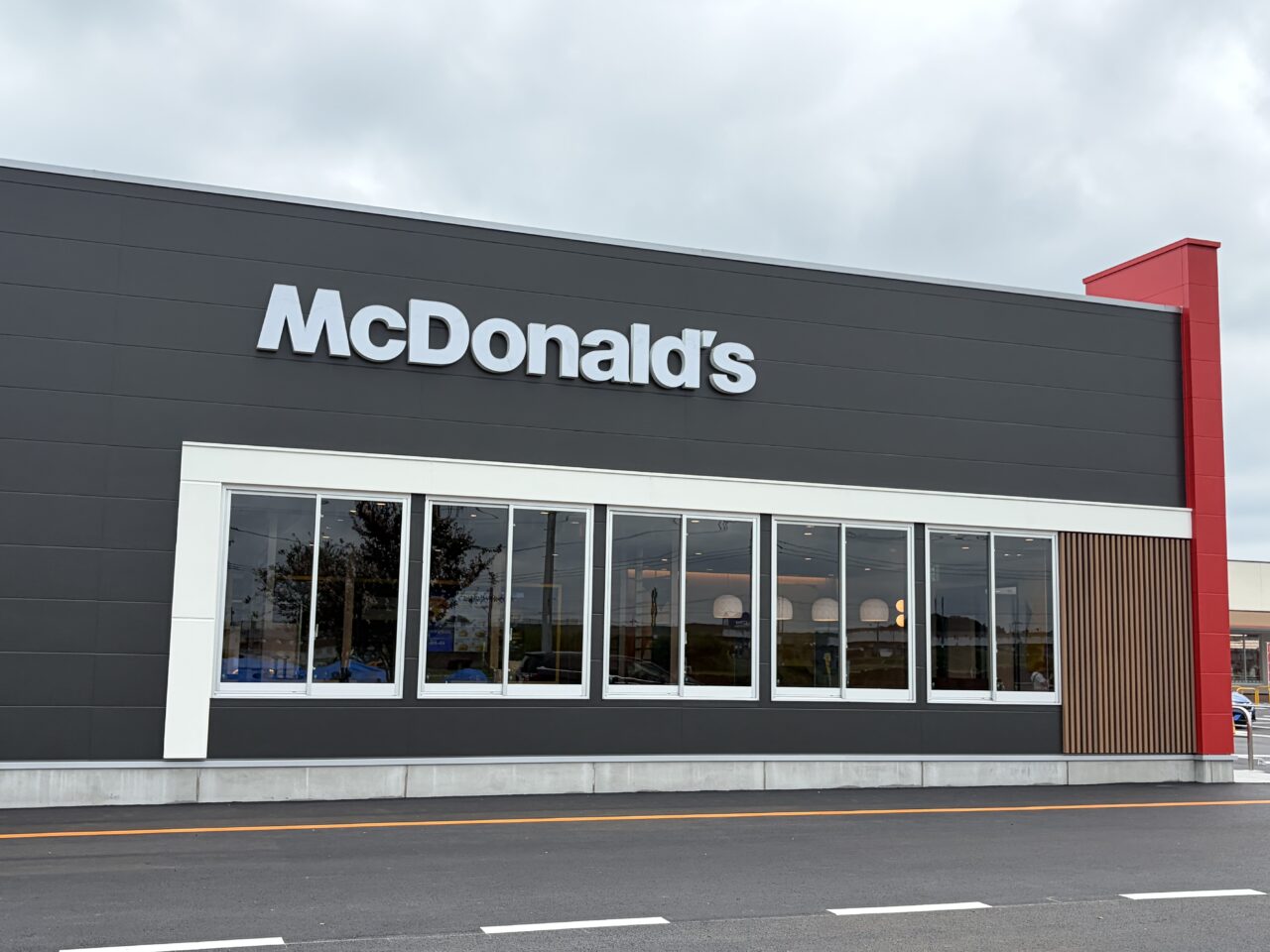 マクドナルド 小山粟宮店の外観