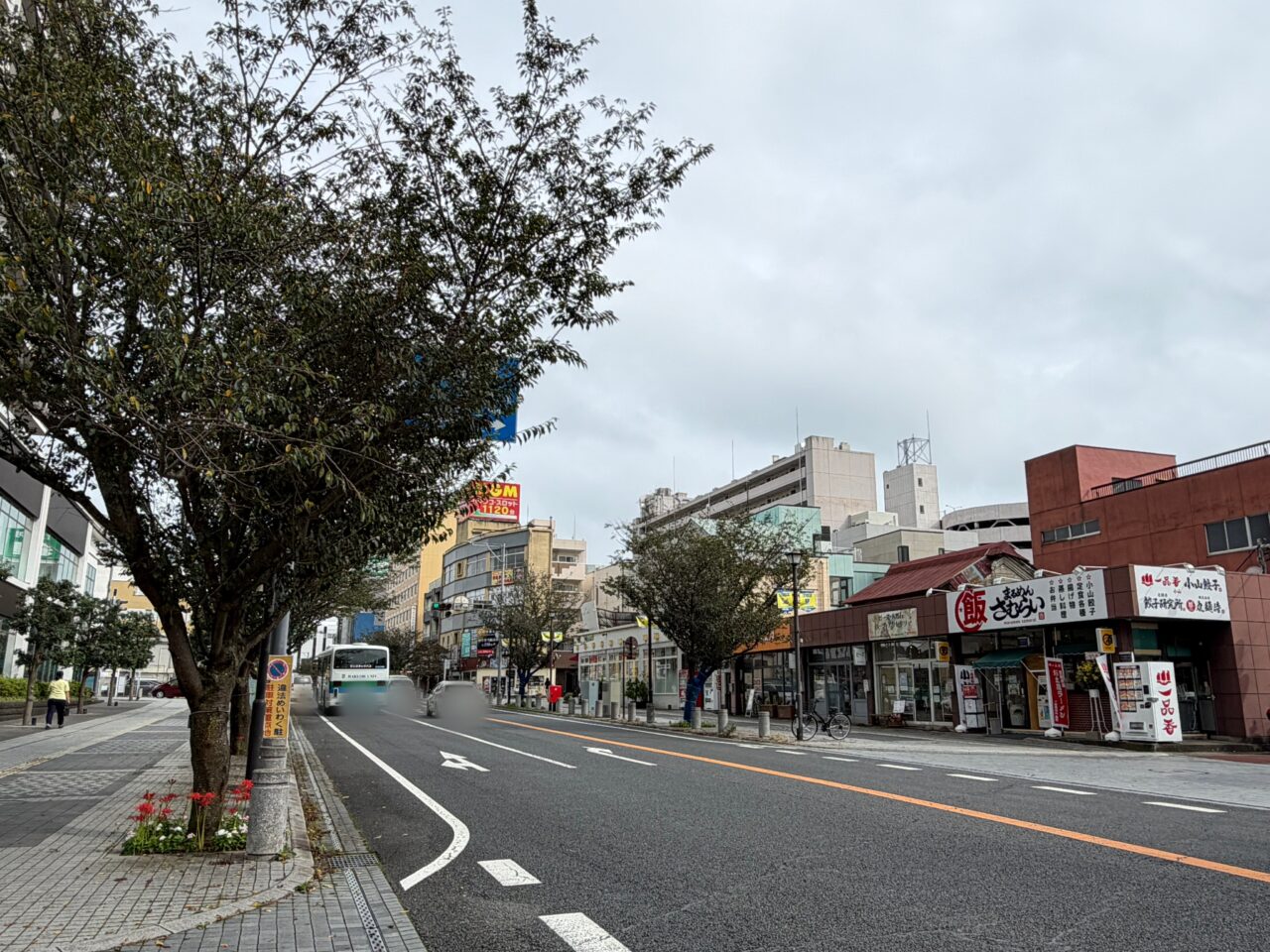 2026年９月オープンの[飯]まるめんさむらい外観と周辺道路
