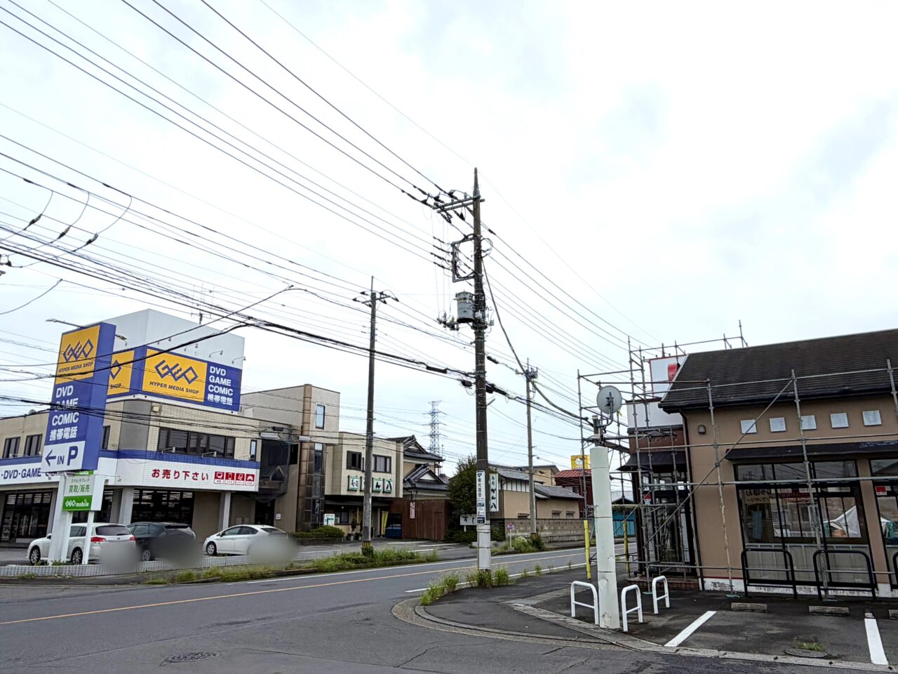 しんぱち食堂 栃木小山店ができる場所
