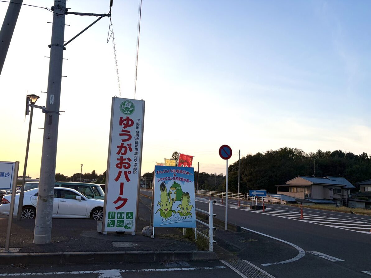 下野市中大領「ゆうがおパーク」外観